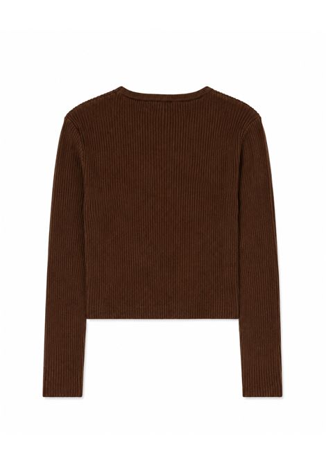 Pull grocollo Lù-Lù BY MISS GRANT | LL4626MORO